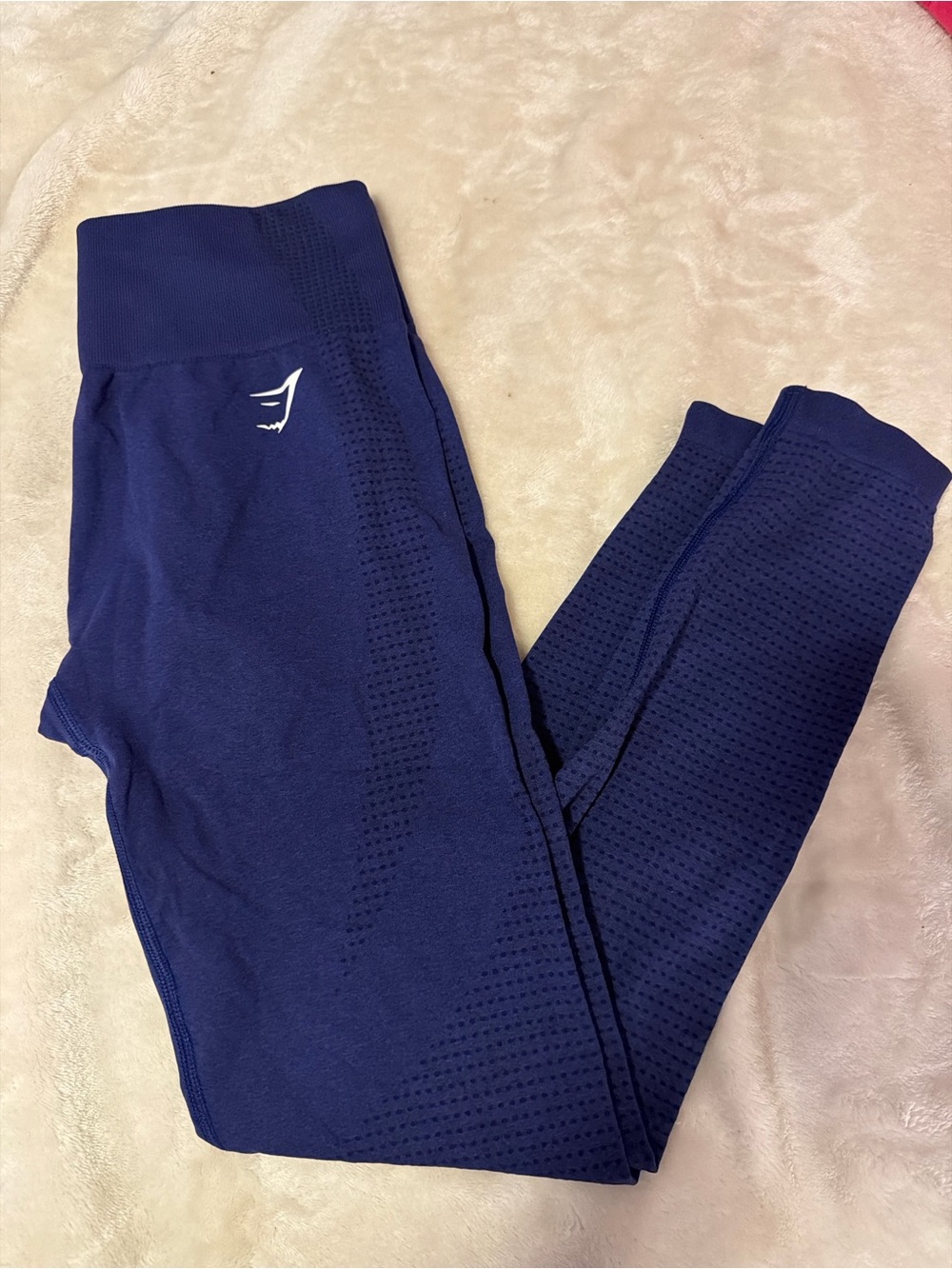Gymshark Kids Seamless Dark Blue Leggings